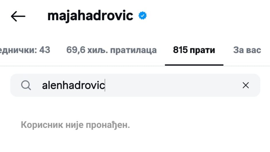 BRAK NA KLIMAVIM NOGAMA?! Alen i Maja Hadrović ovim potezom ŠOKIRALI javnost, zbog OVOGA svi bruje da o navodnom razvodu rijaliti para (FOTO)