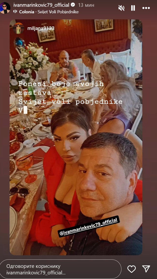 CRVENO NA RADOST! Miljana se skockala za proslavu rođendana sina Željka, pa pozirala sa Ivanom, prigrlila ga i ne pušta (FOTO)