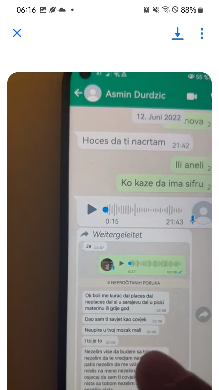 DOKAZ CRNO NA BELO! Isplivale prepiske koje jasno pokazuju da je Asmin ostavio Aneli mnogo pre nego što je upoznao Staniju: NEMA VIŠE LAŽI! (FOTO)