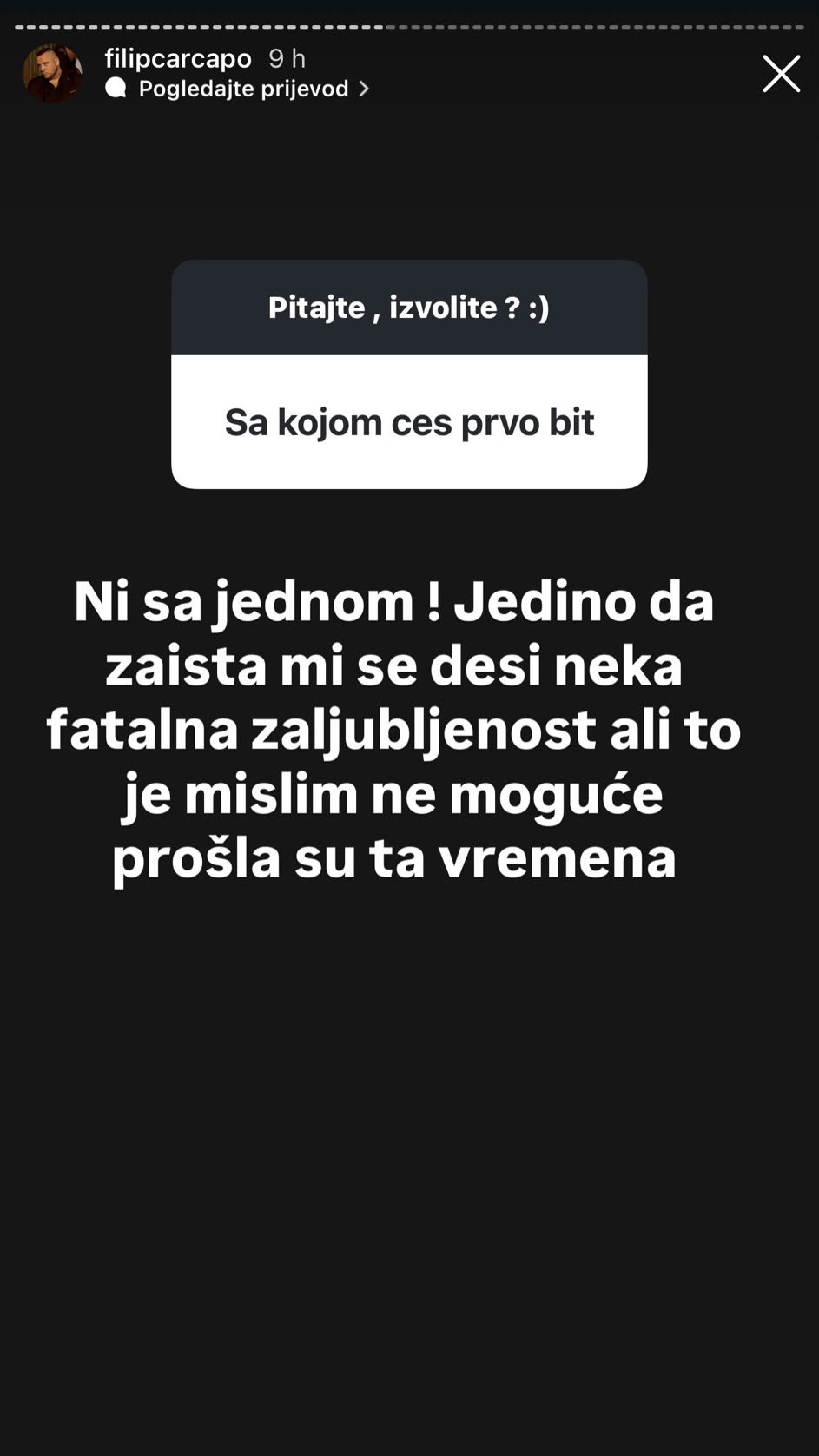 Sazreo sam, ova godina je ČIŠĆENJE: Filip Car progovorio o učešću u Eliti 10, otkrio da NEMA KONKURENCIJU, pa priznao: Idemo GRLOM U JAGODE (FOTO)