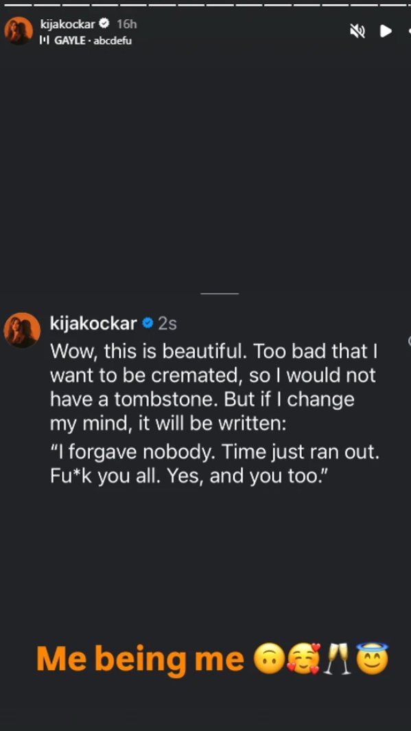 ŠOK natpis na mom nadgrobnom spomeniku: NE OPRAŠTAM NIKOME, JE**TE SE SVI! Pobednica srpskog rijalitija šokirala objavom (FOTO)