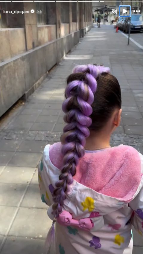 DEVOJČICE MASOVNO KOPIRAJU FRIZURU ĆERKE LUNE ĐOGANI! Mala Mia postavila novi trend i izazvala ludilo na mrežama (FOTO)