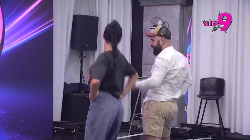 Izvukao situaciju: Luka doleteo da Aniti pripomogne u plesnoj izvedbi, ona se totalno pogubila: Meni ovo ne ide! (VIDEO)