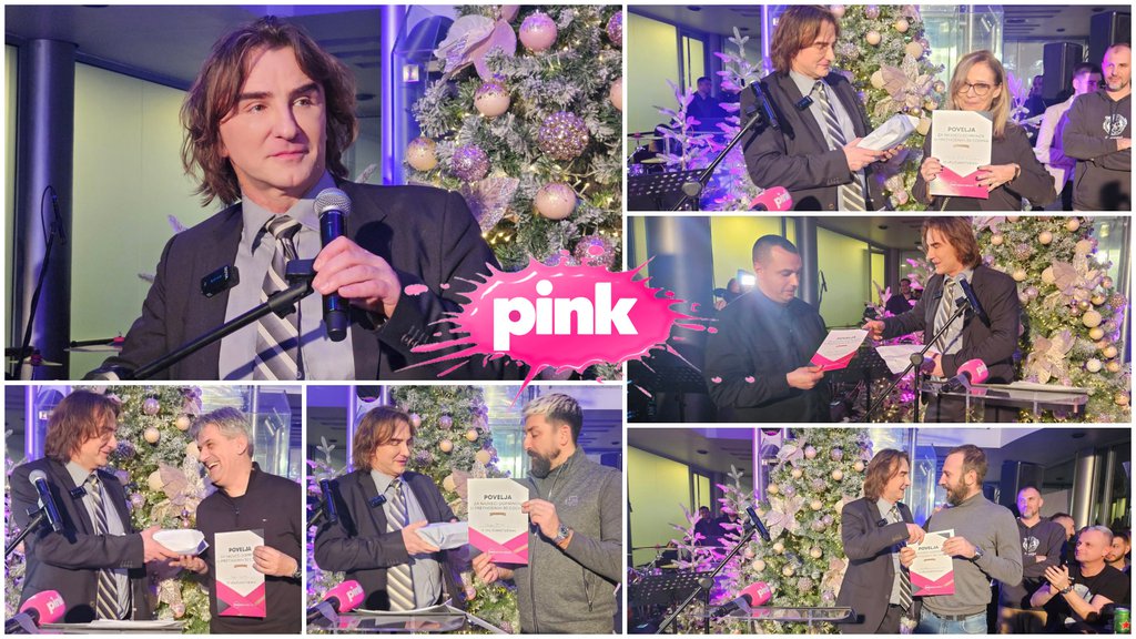 Apsolutna dominacija TV PINK krunisana tradicionalnom novogodišnjom žurkom: Željko Mitrović podelio 15 nagrada od po pola miliona i najavio nove proje