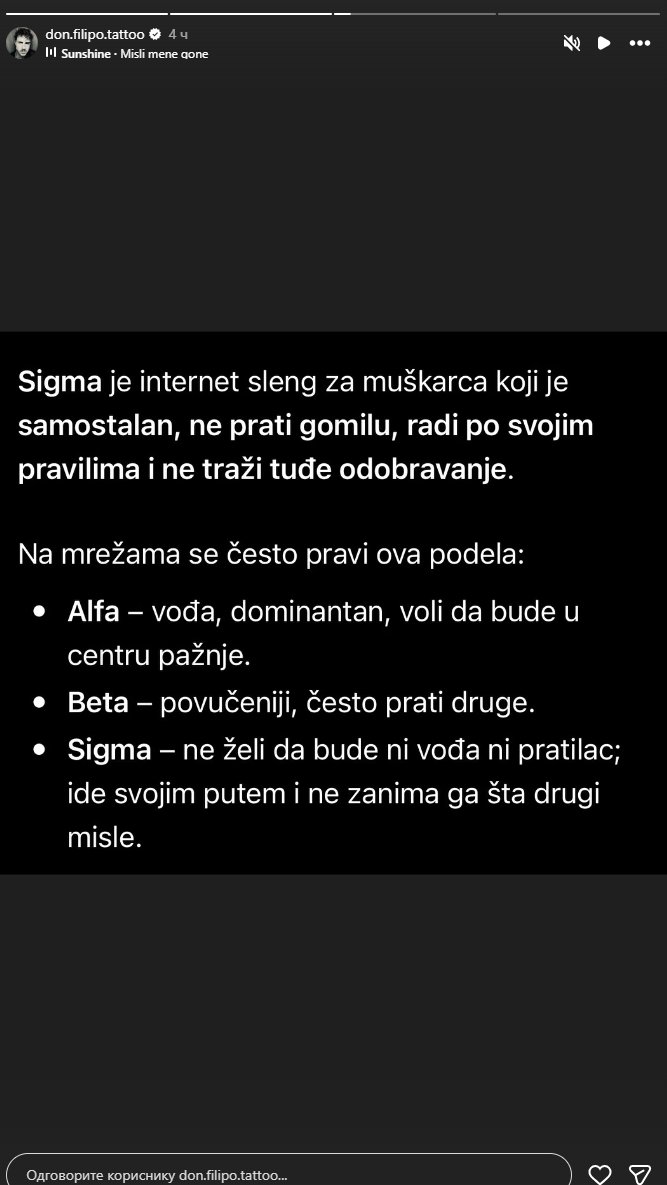 Ne treba mi tuđe odobravanje: Filip Đukić poslao tajanstvenu poruku, a evo i u čemu se pronašao!