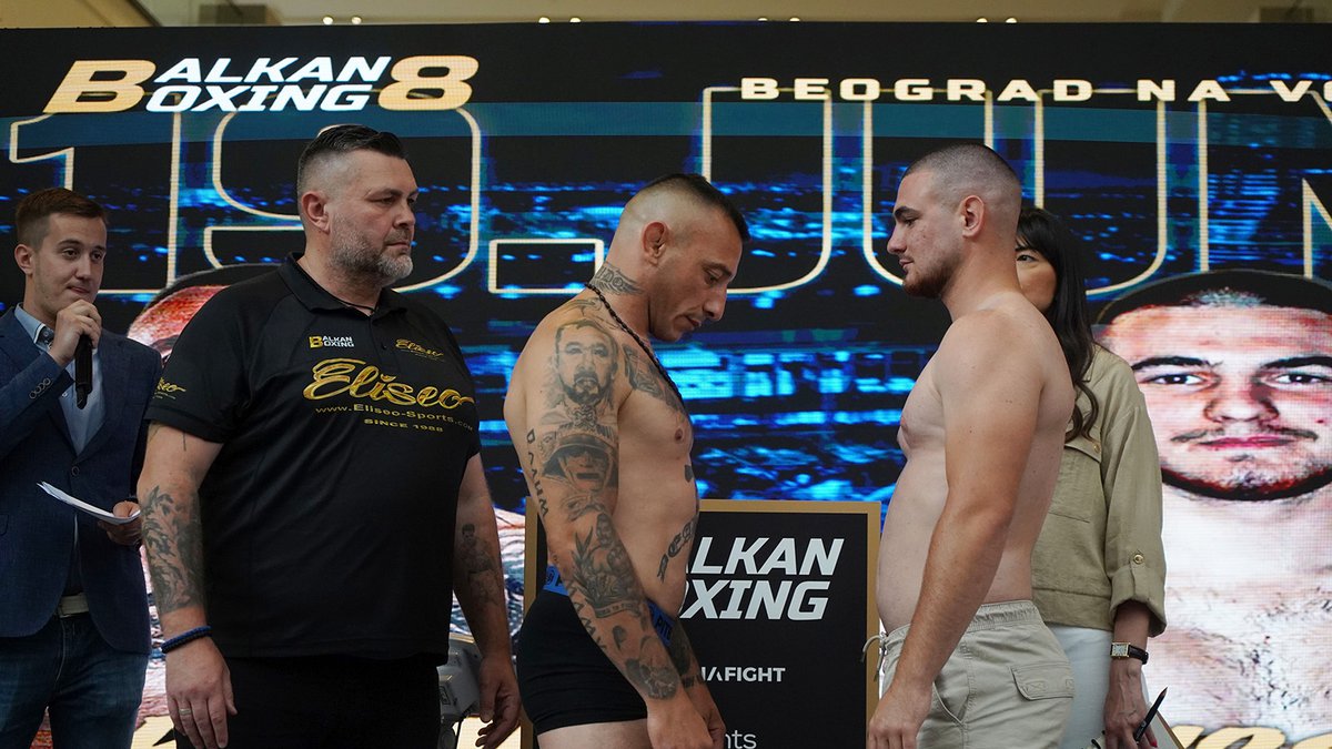 Održano merenje pred Balkan Boxing 8: Neočekivan potez Džakića na suočavanju, Bakočević dobio novog rivala