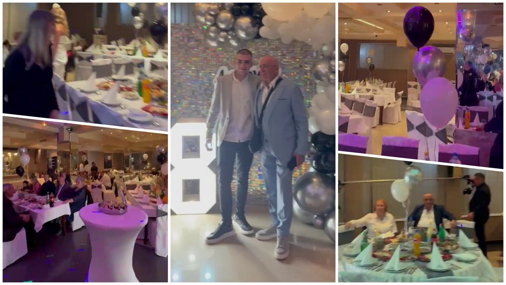 Šuškalo se da su obojica bili sa Teodorom, a sad se našli na jednom mestu! Taki se tucom para busa na proslavi punoletstva unuka Ere Ojdanića, pogledajte kako uživa (FOTO+VIDEO)