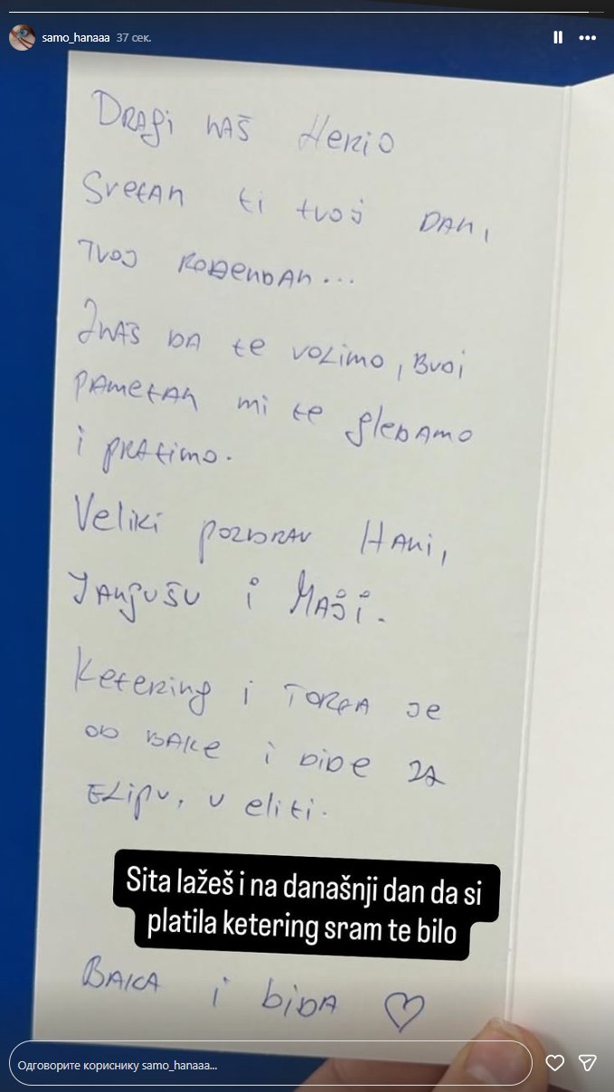 Sita se kiti tuđim perjem! Evo ko je organizovao Neriov rođendan u Eliti, Hanina majka gori od besa: Sram te bilo!