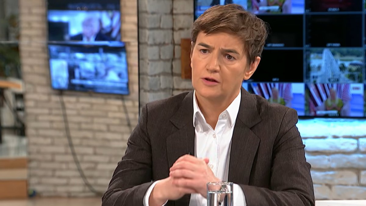 'POKAZAĆEMO PONOVO TU PRISTOJNU SRBIJU' Brnabić pozvala građane Srbije na skup 27. juna u Beogradu