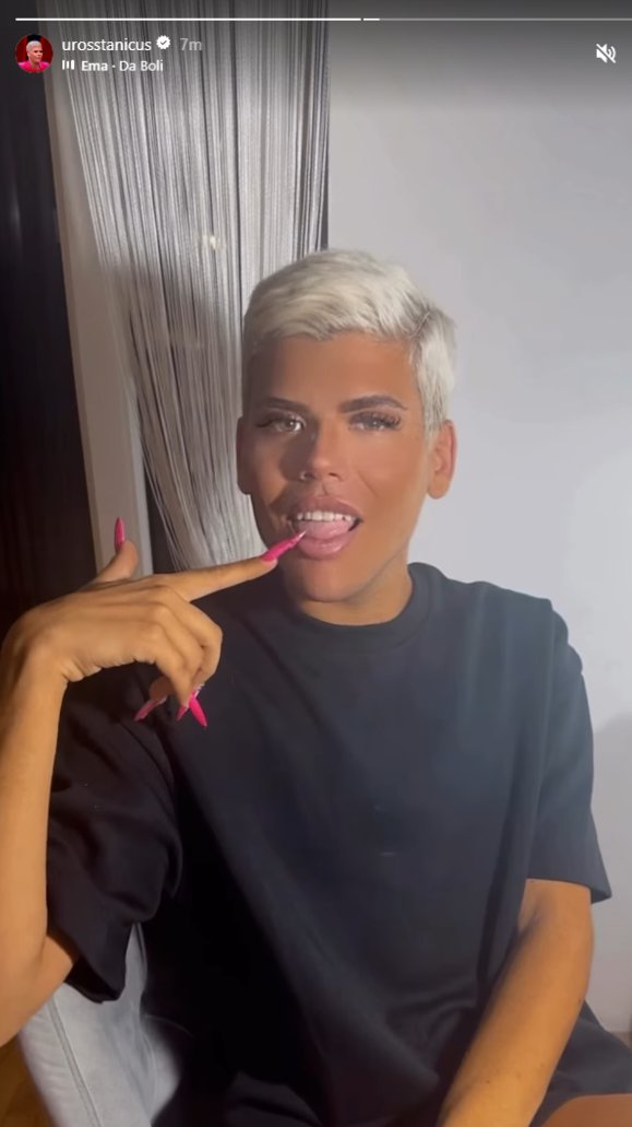 ŠOK NAD ŠOKOVIMA! Uroš Stanić u finalnim pripremama za Elitu 9, uradio najduže moguće pink nokte i najavio SPEKTAKL, OVO morate da vidite (FOTO)