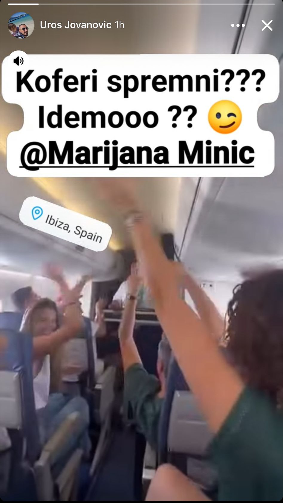 MILOVAN NA APARATIMA! Uroš mu vodi sveže razvedenu ženu Marijanu na Ibicu: Koferi spremni, idemo! (FOTO)
