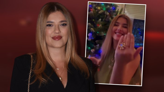 I Kija Kockar ima svog Kaspera: Stavio joj prsten na ruku za Božić, svi komentarišu ovaj detalj (FOTO)