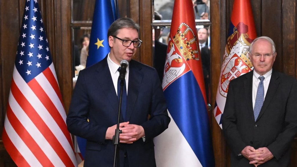 Vučić primio u oproštajnu posetu ambasadora SAD-a: Hvala mu na svemu što je uradio za poboljšanje bilateralnih odnosa, što je imao sluha i razumevanja