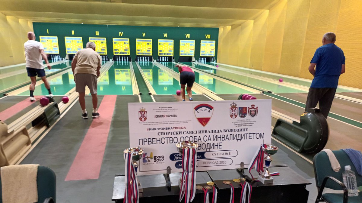 Snaga volje i sportskog duha: Održano Pokrajinsko prvenstvo osoba sa invaliditetom u kuglanju (FOTO)