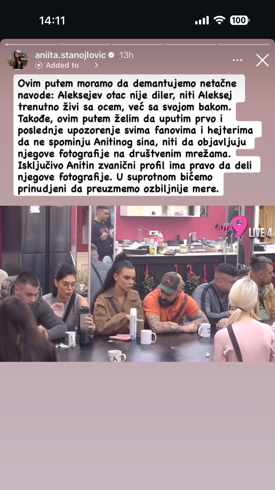 Aneli udarila na Anitu, odmah stigla hitna reakcija njenog tima: Bićemo prinuđeni da preduzmemo ozbiljnije mere!