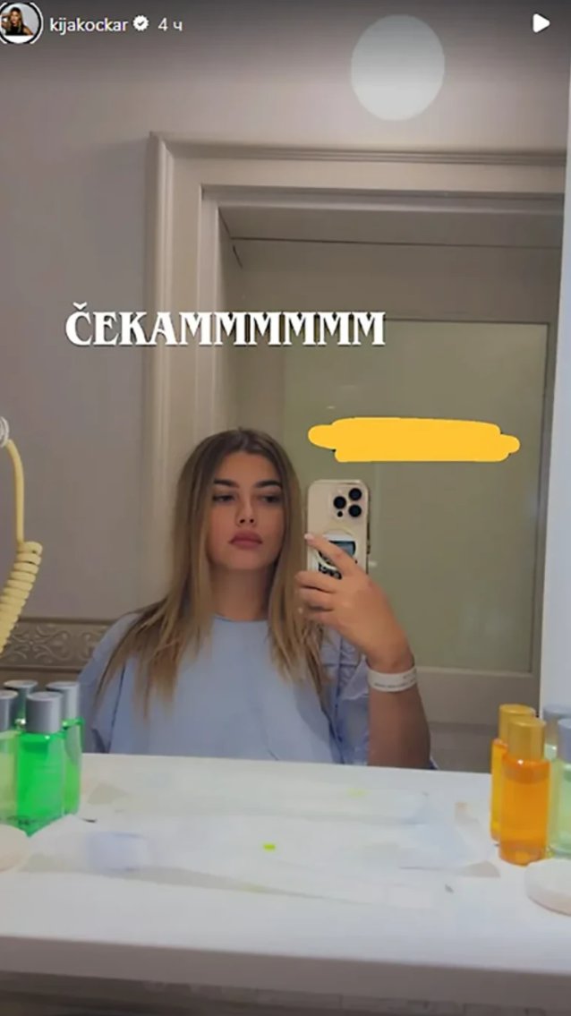 KIJA NAPUSTILA BOLNICU I POKAZALA GDE SE NALAZI: Posle operacije uživa sa bliskom osobom, snimila detalje (FOTO)