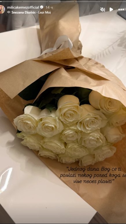 ZADALA BORI BOLAN UDARAC! Posle razvoda od Santane, Milica Kemez pokazala poklon od dečka: Bog ti pošalje nekog pored kog se više ne plašiš... (FOTO)