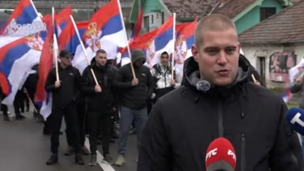 'IAKO PADA SNEG, PADA KIŠA, SKUPILI SMO SE DA KRENEMO ZA BEOGRAD' Srbi ...