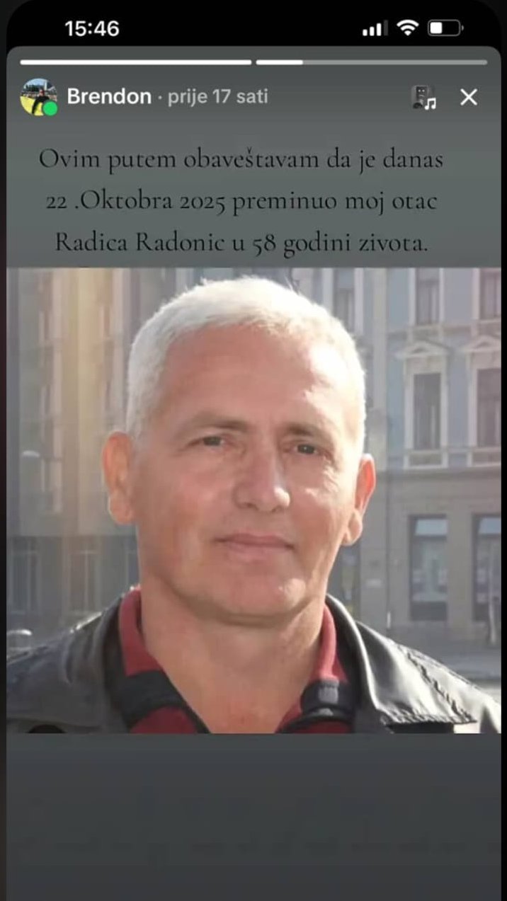 Tragedija u domu bivšeg učesnika Zadruge: Brendonu preminuo otac u 58. godini!