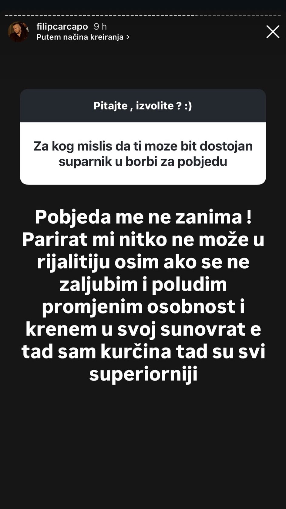 Sazreo sam, ova godina je ČIŠĆENJE: Filip Car progovorio o učešću u Eliti 10, otkrio da NEMA KONKURENCIJU, pa priznao: Idemo GRLOM U JAGODE (FOTO)