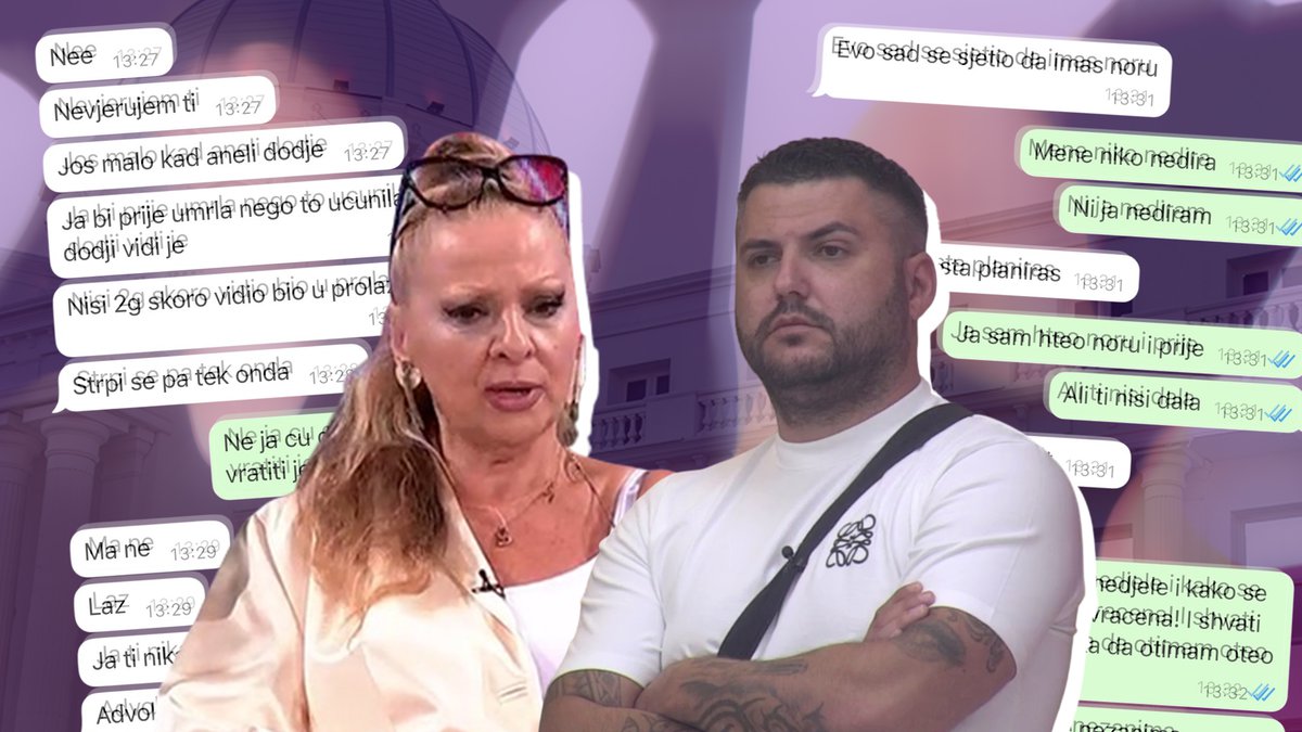 PINK.RS U POSEDU PREPISKE ASMINA I GROFICE: Evo šta mu je rekla kada je tražio da vidi Noru (FOTO)