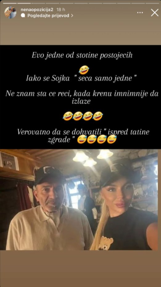 Sofija slala Danetu (70) intimne fotke?! Nena Opozicija ne prestaje da raskrinkava: Pašće vam vilice posle ovoga (FOTO)