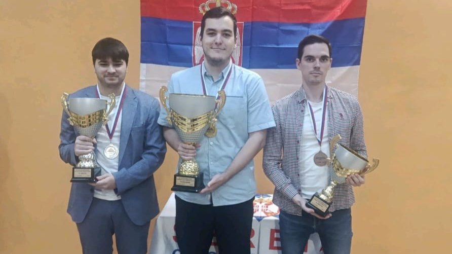 BOJAN MAKSIMOVIĆ-ŠAMPION SRBIJE U ŠAHU