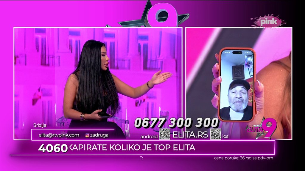 OVAJ TRENUTAK SU SVI ČEKALI! Dane (70) uključio se UŽIVO u emisiju, pa se suočio sa Sofijom putem video poziva (VIDEO)