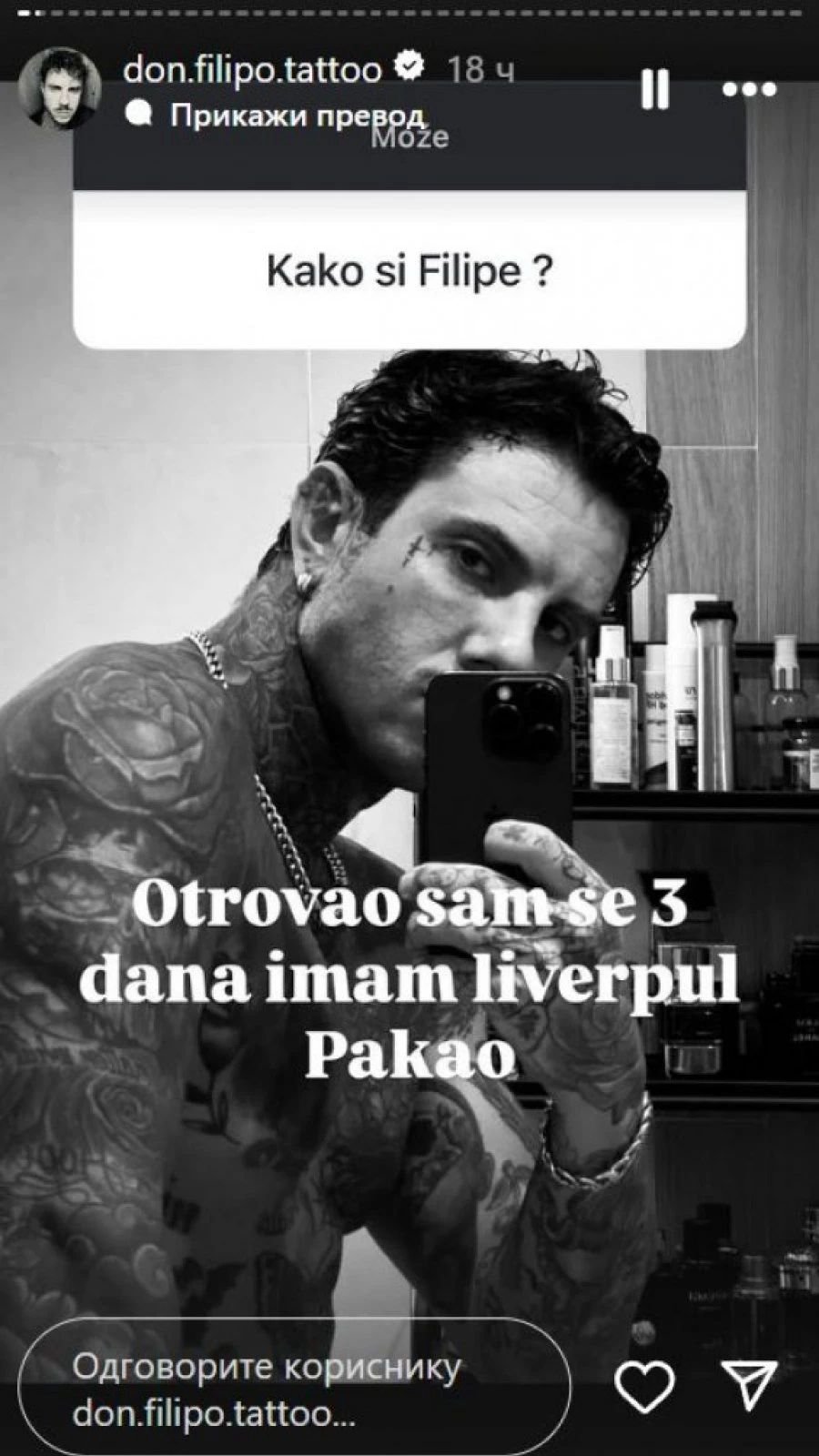 Otrovao se Filip Đukić pred ulazak u Elitu 9: Fanovi na mrežama zabrinuti, on otkrio o čemu je reč! (FOTO)