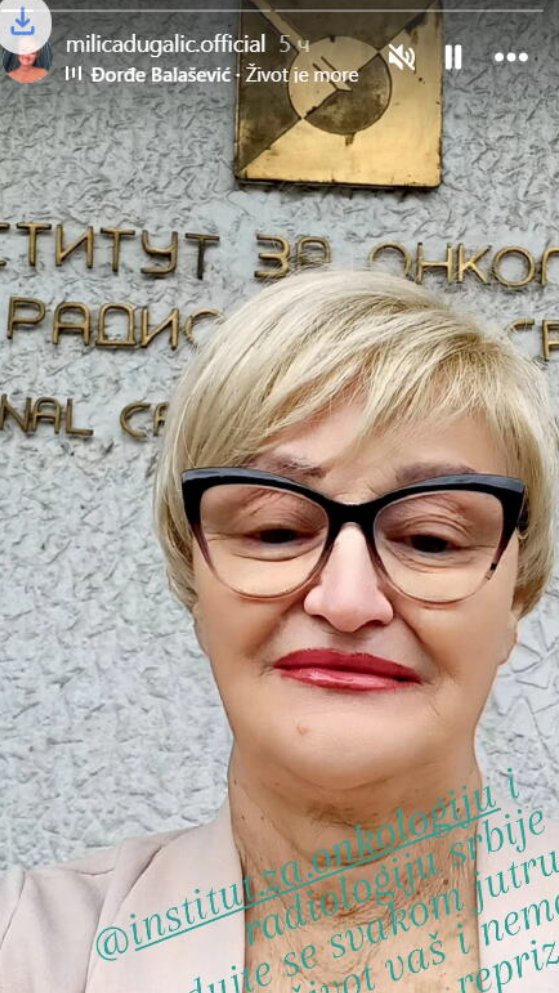Snažna poruka Milice Dugalić: Godinu dana se bori protiv raka dojke, a sada objavila sliku sa Onkologije