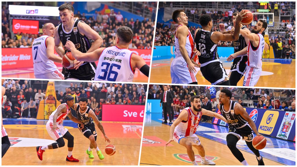 ZVEZDA POSLE EPSKOG MEČA SRUŠILA PARTIZAN! Mekintajer čudesnim finišom doneo 5. uzastopni Kup Koraća crveno-belima (FOTO)