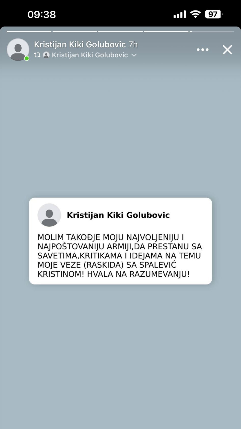 Posle svađe s Kristinom u lajvu, Kristijan hitno reagovao usred noći: Izdao joj naređenje u vezi sa decom!