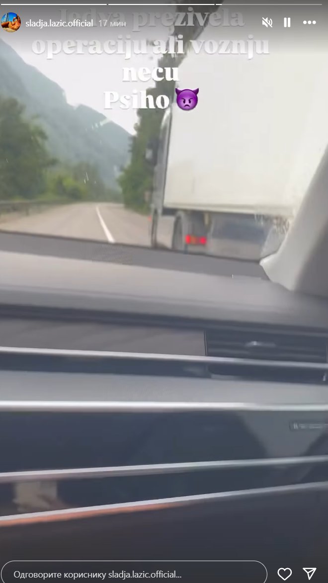 JEDVA SAM PREŽIVELA OPERACIJU, ALI... Slađa Poršelina napustila bolnicu, pa se obratila svima, evo gde se zaputila (FOTO)