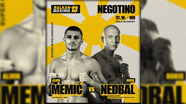 Ovo je protivnik Almira Memića na Balkan Boxing 13, Slovak sa šest nokauta stiže u Negotino!