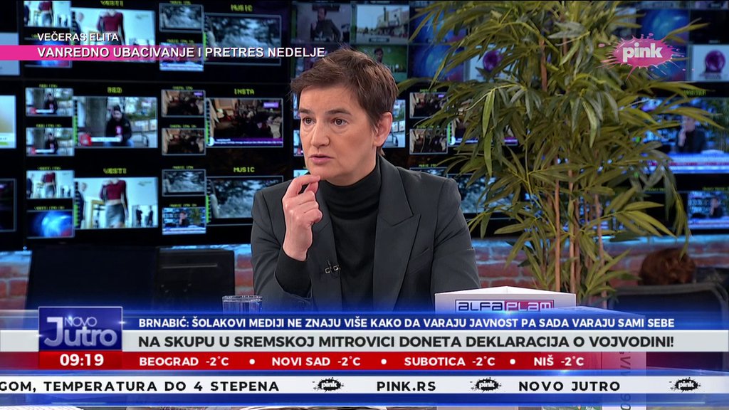 EKSKLUZIVNO! Brnabić za Pink o hapšenju lica koje je uputilo JEZIVE PRETNJE njoj i predsedniku Vučiću