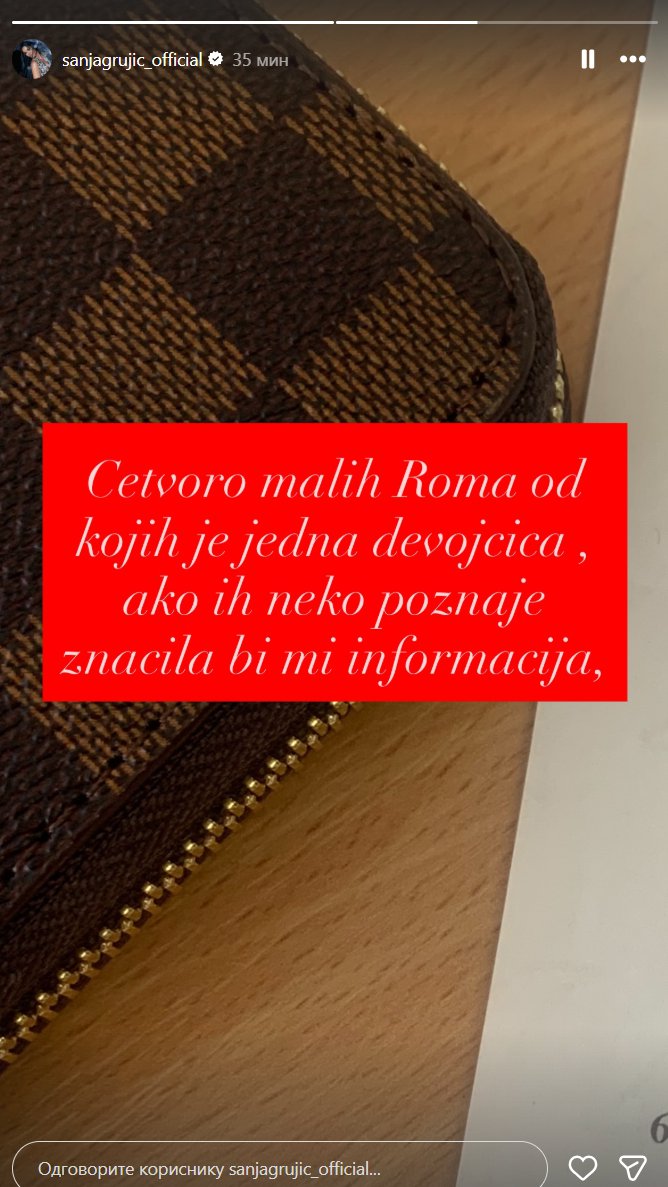 Opljačkana Sanja Grujić! Iz lokala joj izneli stvari, policija traga za osumnjičenima (FOTO)