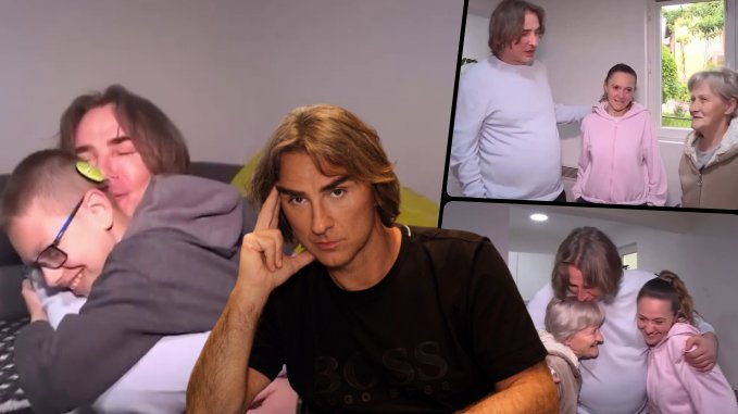 HUMANI GEST KOJI MENJA ŽIVOT! Željko Mitrović posetio BAKU iz Sarajeva koja nosi celu porodicu na svojim plećima i uručio joj POLA MILIONA DINARA (VIDEO)