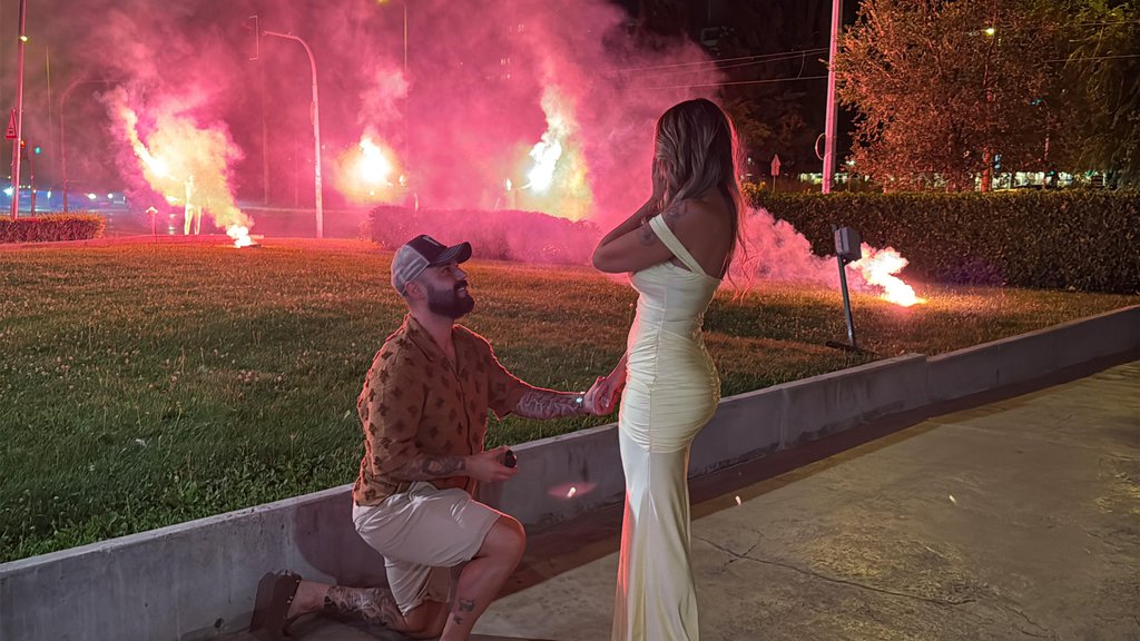 LUKA VERIO ANELI! Iznenadio je tokom rođendanske proslave, Ahmićeva ne dolazi sebi od ŠOKA: PRVA FOTKA PRSTENA (FOTO)