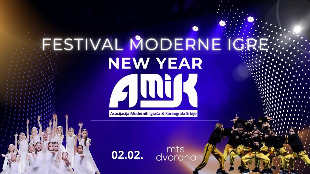 Humanitarna akcija 'Deca deci' u okviru AMIK New Year festivala! u nedelju 2. februara u MTS Dvorani