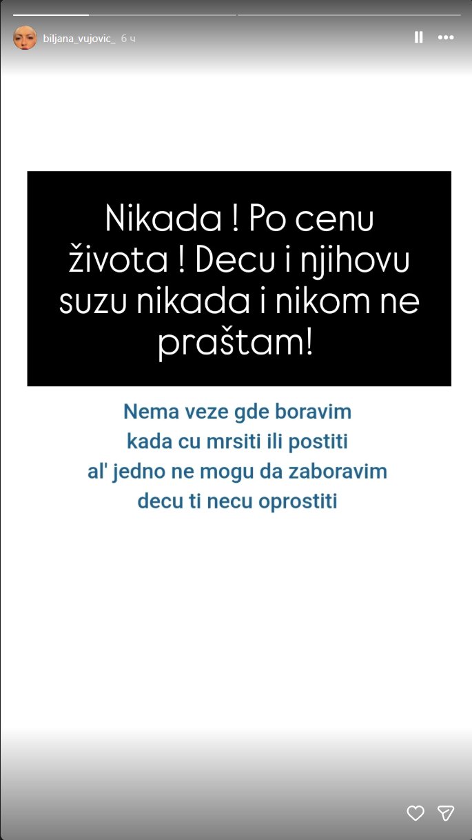 Decu i njihove suze nikom ne praštam: Biljana Vujović besna kao ris na Baju! Oglasila se javno i zapretila mu, srce joj se cepa dok gleda tužnog Luku (FOTO)