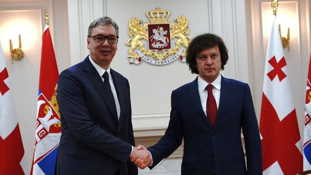 VUČIĆ NAKON SASTANKA SA PREMIJEROM GRUZIJE: Uveren sam da je pred nama period još konkretnije saradnje