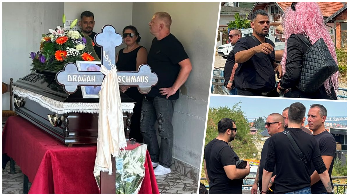 Potresne scene na groblju u Sremčici: Bora Santana danas sahranjuje oca, porodica neutešna u kapeli, podršku mu pružio OVAJ bivši cimer (FOTO+ VIDEO)