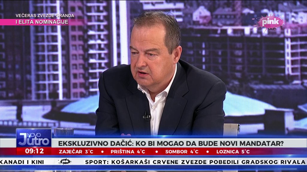 Dačić za Pink o situaciji u Srbiji: Jedine dve mogućnosti su ili NOVA VLADA ili IZBORI