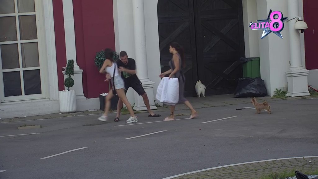 Mimas krenula da pravi haos po imanju: Ugledala Gruju i Mrvicu zajedno, pa joj pala roletna! (VIDEO)
