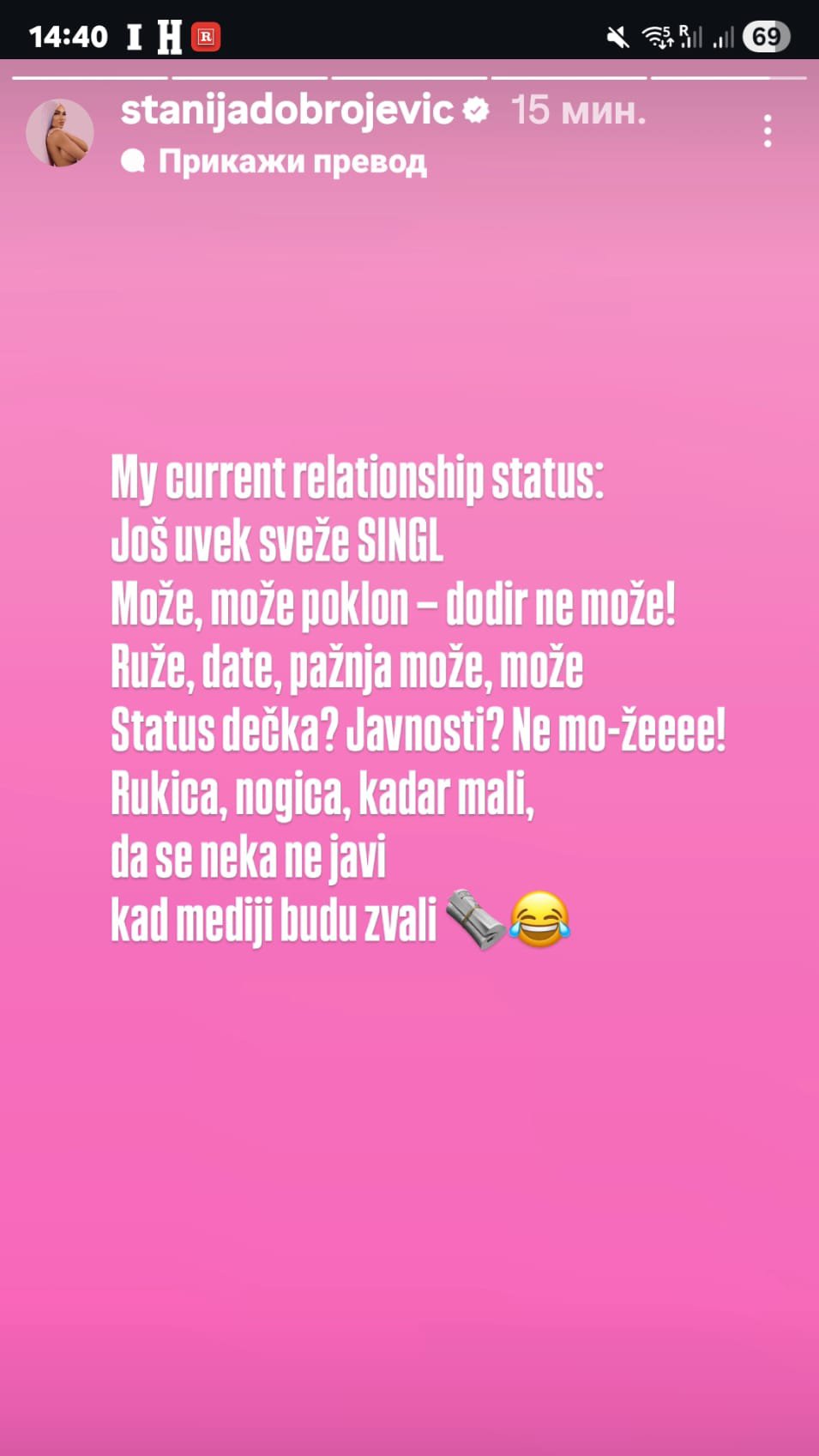 NAŠLA NOVOG POSLE ALIBABE?! Stanija priznala da li ima dečka: Može poklon, pažnja, rukica, nogica... (FOTO)