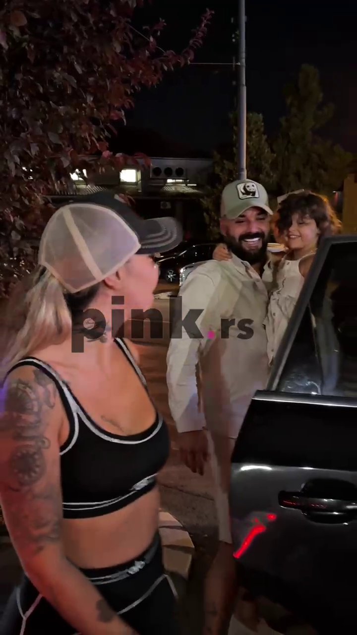 Emotivna scena ispred Pinka: Luka i mala Nora dovezli Aneli u emisiju Narod pita, pogledajte kako su se rastali! (FOTO+VIDEO)