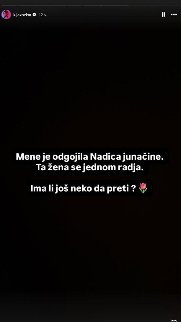 JUNAČINE, MENE JE ODGOJILA NADICA! Kija Kockar se OBRAČUNAVA na mrežama, u jeku skandala sa Kaćom Živković! Nakon okršaja pokazala SKUPOCENI ROLEKS!