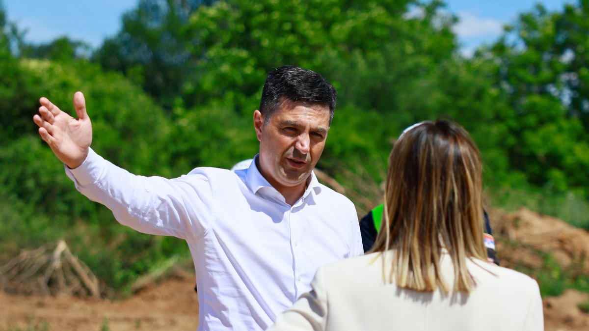 Ovakvi projekti nekada samo san! Pavlović: Uređenjem Suvodolskog potoka štitimo meštane, vodoizvorište i fabrike