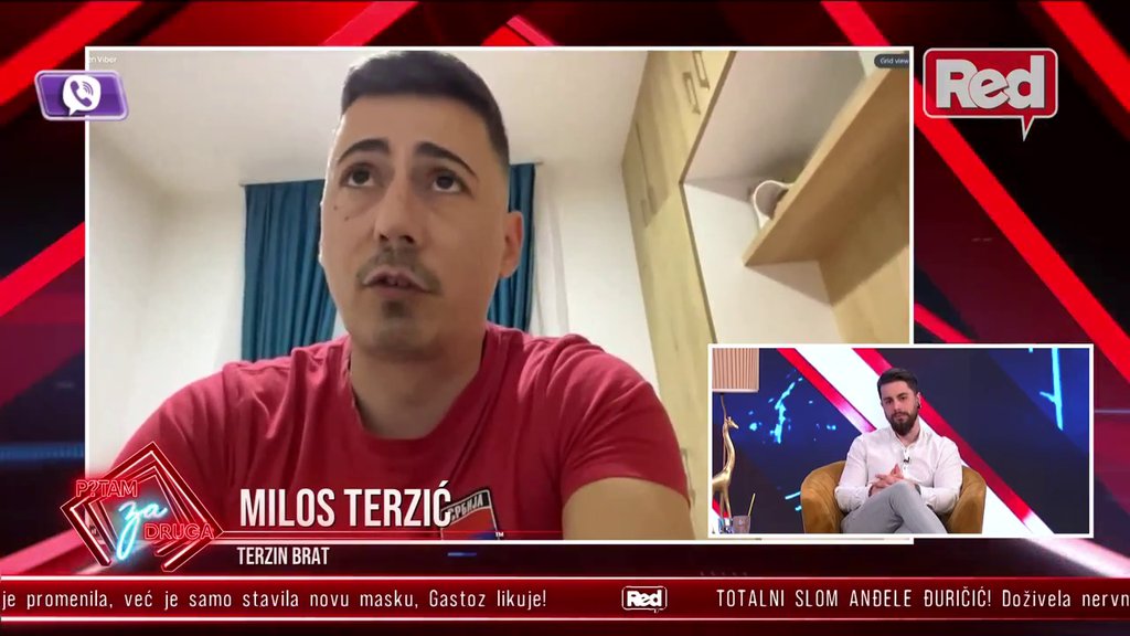 DAO SVOJ SUD: Terzin brat otkrio da li smatra da će doći do njegovog pomirenja sa Sofijom, pa priznao da li se čuje sa Milicom! (VIDEO)