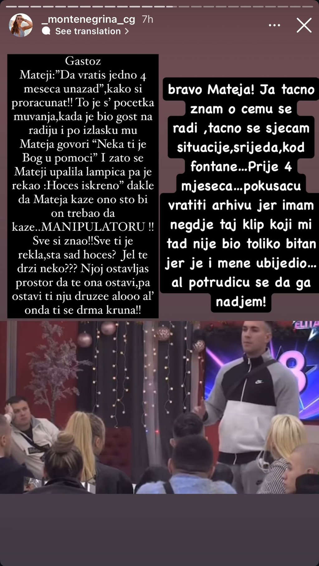 Manipulatoru, ostavi ti nju: Podrška Anđele Đuričić urnisala Gastoza, nakon sinoćnjeg haosa, Mateju kuju u zvezde! (FOTO)